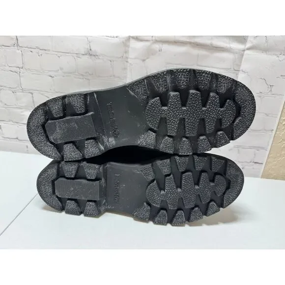 Timberland Classic 6-Inch Waterproof Black Nubuck Boots – Men’s Size 9.5 NEW/NIB - Picture 8 of 9